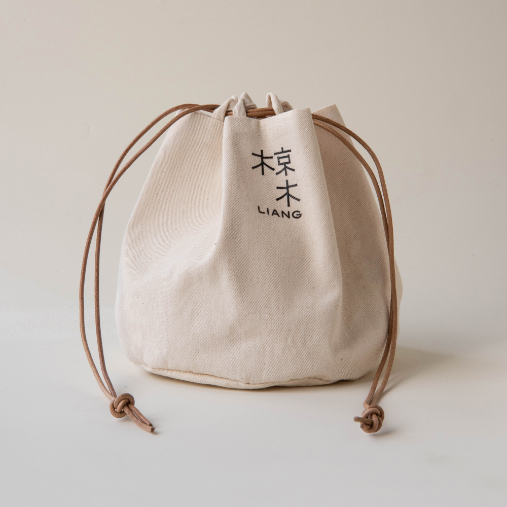 Hotel-RDD06-Double Drawstring Round Bottom Pouch