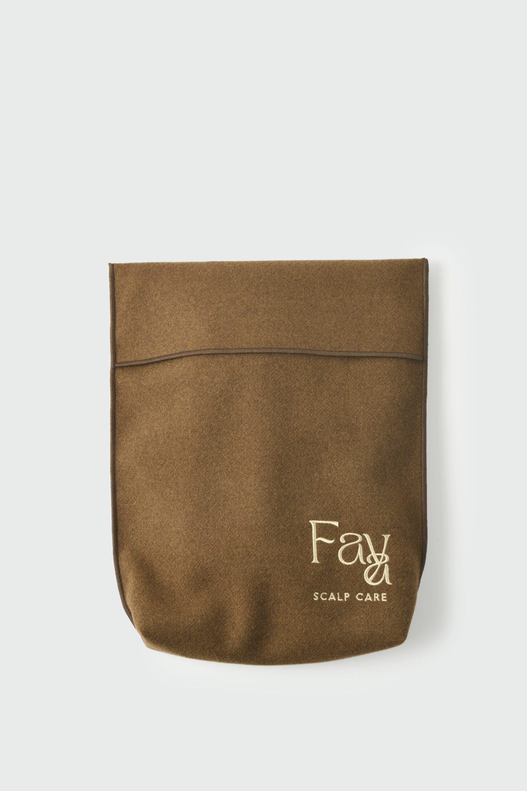Hotel-A3366-Fold-Over Felt Pouch with Embroidery Logo